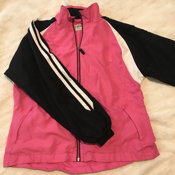 Wilson Jackets & Blazers - Pink Wilson tennis jacket S